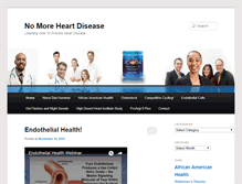 Tablet Screenshot of no-more-heart-disease.com